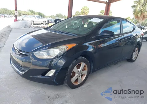 2012 Hyundai Elantra Gls (Ulsan Plant) z USA, uszkodzony, nr VIN KMHDH4AE6CU205018